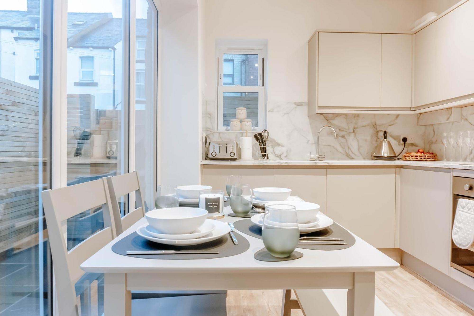 Mayfield - Central Harrogate Apartment - Ground Floor 外观 照片
